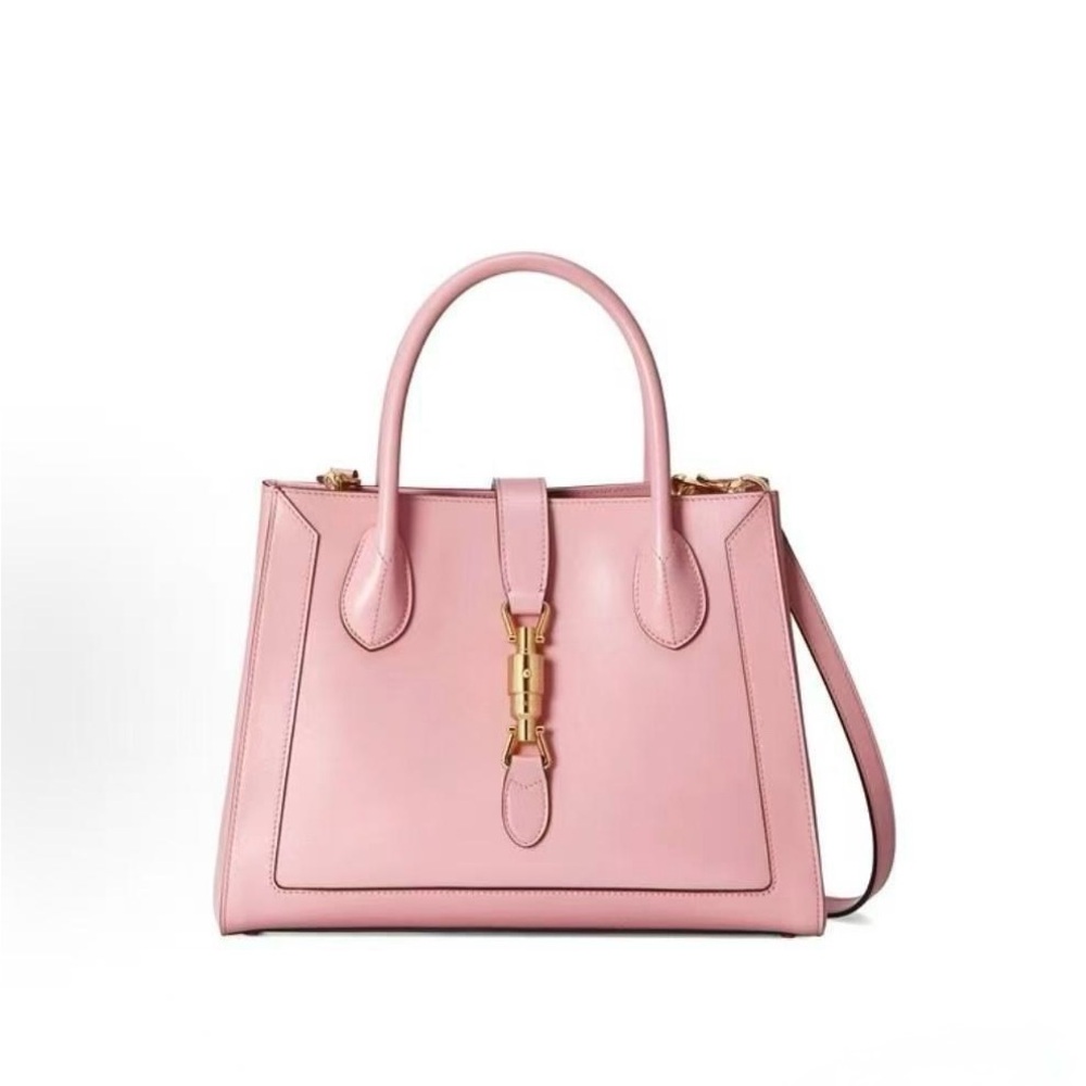 GUCCI Jackie 1961 Pink Leather Shoulder Bag – Model 649016 – Unused